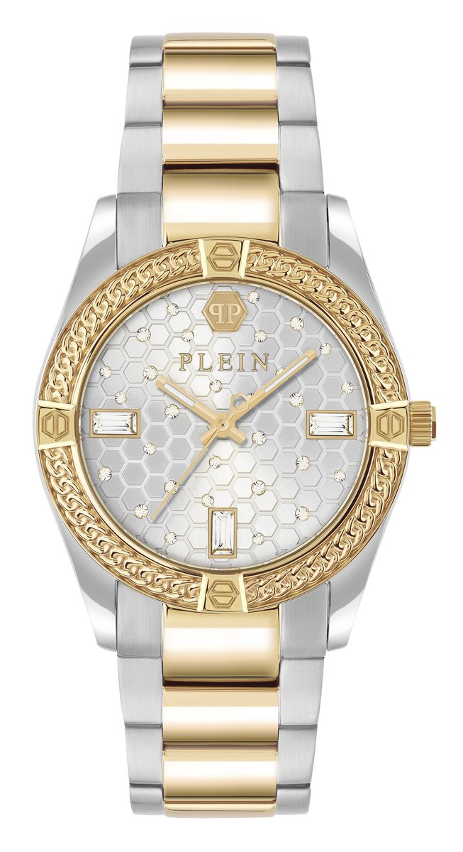 Philipp Plein Plein Icon Chain PW1FA0225 Horloge - Staal - Multi - Ø 36 mm