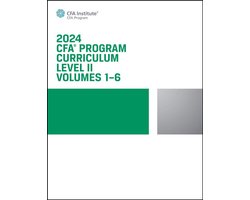 2024 CFA Program Curriculum Level II Box Set, Volumes 1 - 6
