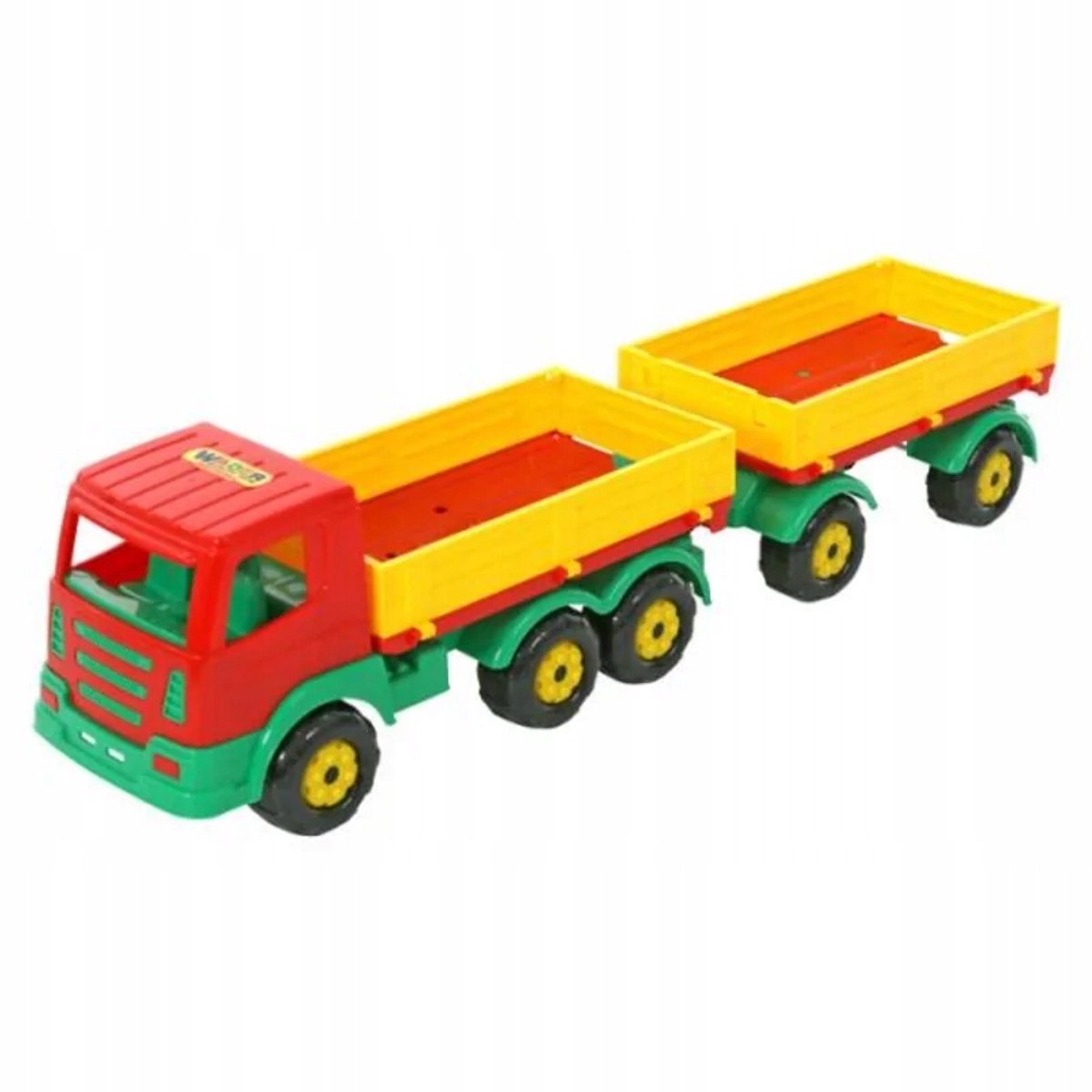 Grote Vrachtwagen met Aanhanger - 70cm Speelgoed Truck