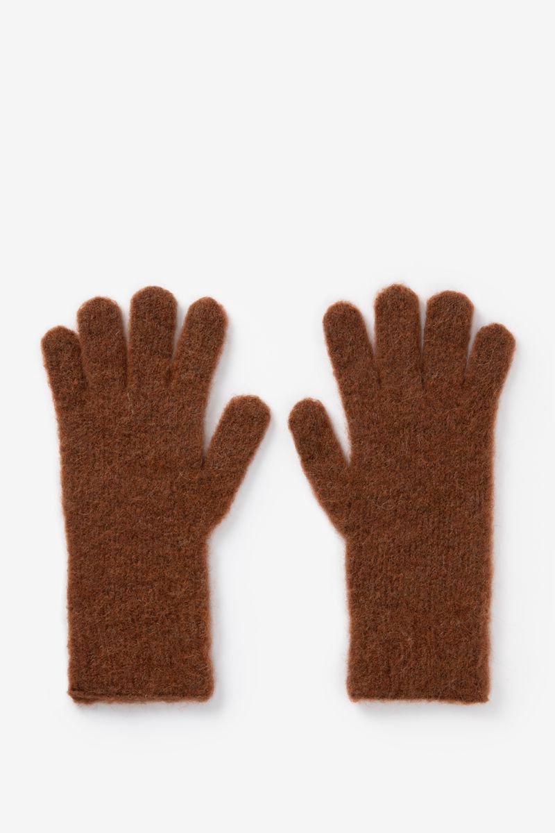 Sissy-Boy - Bruine wollen handschoenen - One size