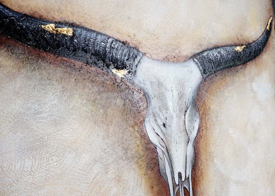 Peinture à l'huile peinte à la main Taurus 2