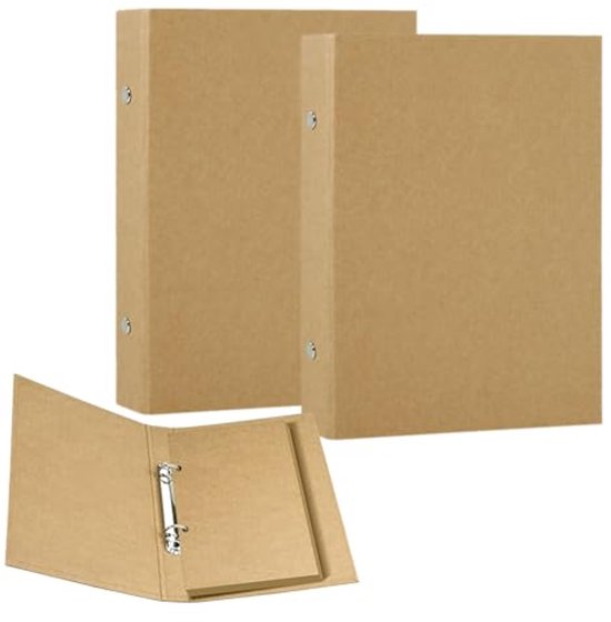 2 StüCk Ringbuch A5, 6 LöCher Binder Notizbuch, Ringordner Ordner