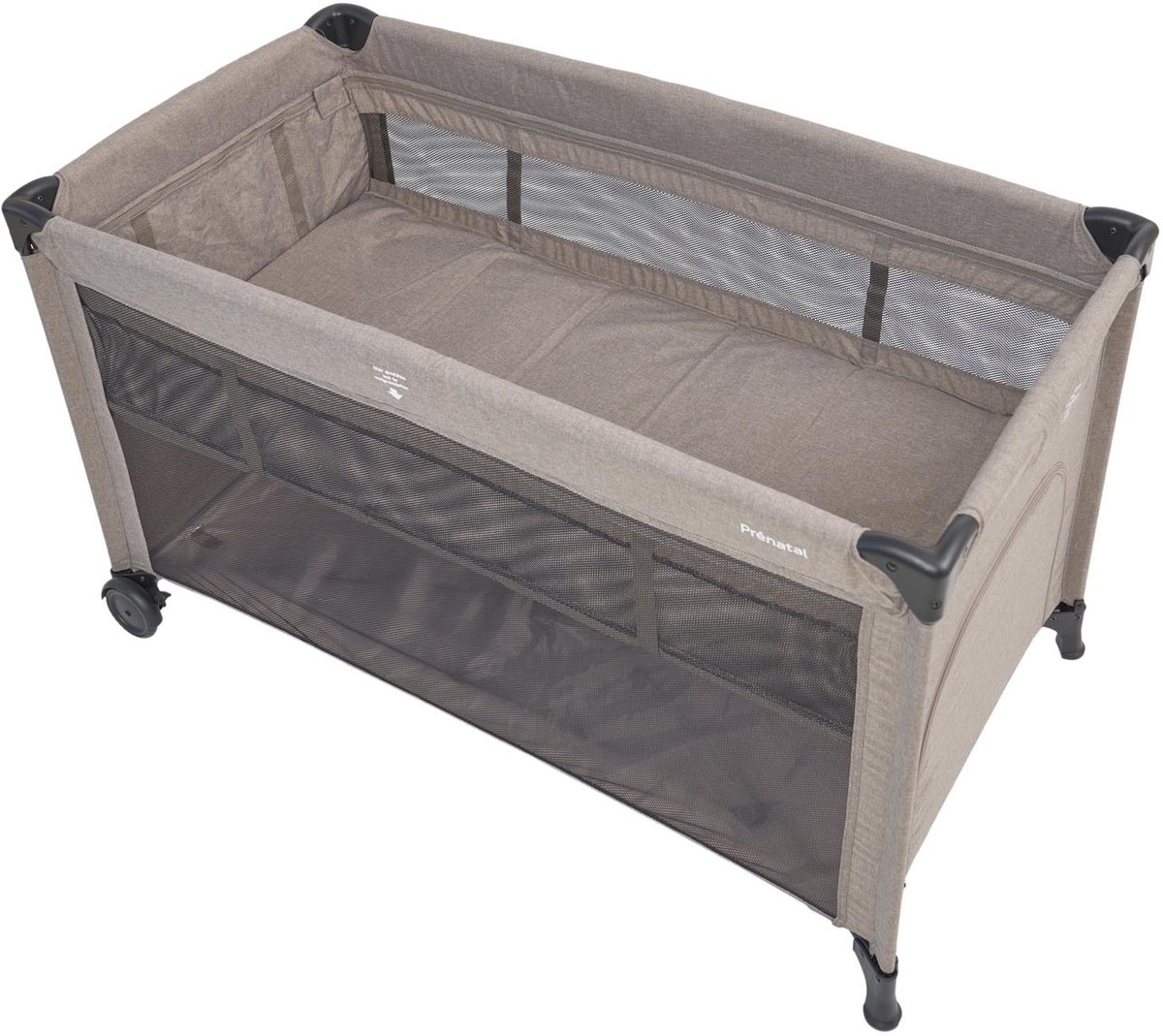 Prénatal campingbed Sinne - Inklapbaar reisbedje - Taupe bruin thumbnail 4