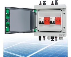 Warmfay PV DC 1000V 32A bliksembeveiliging, overspanningsbeveiliging. IP65, 2 strings