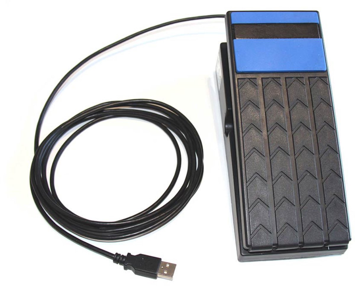 Crumar UP4 USB Expression Pedal - Pedaal voor keyboards