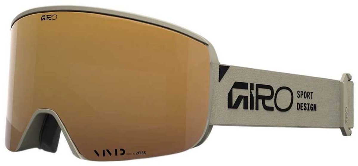 Giro Axis Stacked Skibril Grijs Vivid Petrol/CAT2 Man,Vrouw