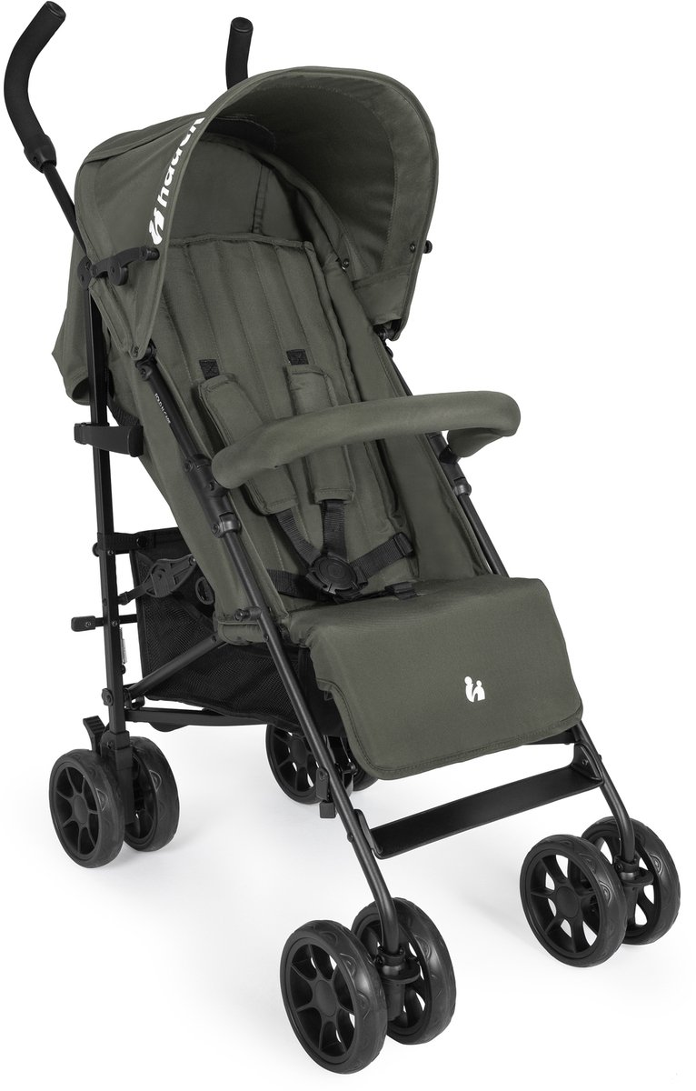 hauck Fold N Care - Lichtgewicht buggy met kap voor op reis - Olive