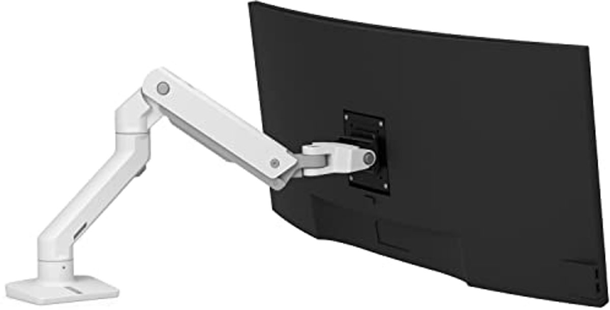 Heavy Duty Monitor Arm voor Extra Brede en Licht Gebogen Monitoren tot 49"