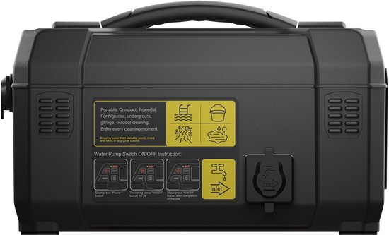 Lokithor AW401 Jumpstarter - waterpomp 13 bar - luchtcompressor 10 bar - diesel
