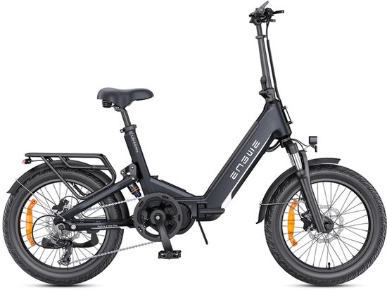 ENGWE L20 3.0 Pro Elektrische Vouwfiets - E-bike - 20 Inch - 250W Middenmotor - 7 Versnellingen - 160 km Actieradius - Hydraulische Schijfremmen - Zwart van ENGWE — afbeelding 2