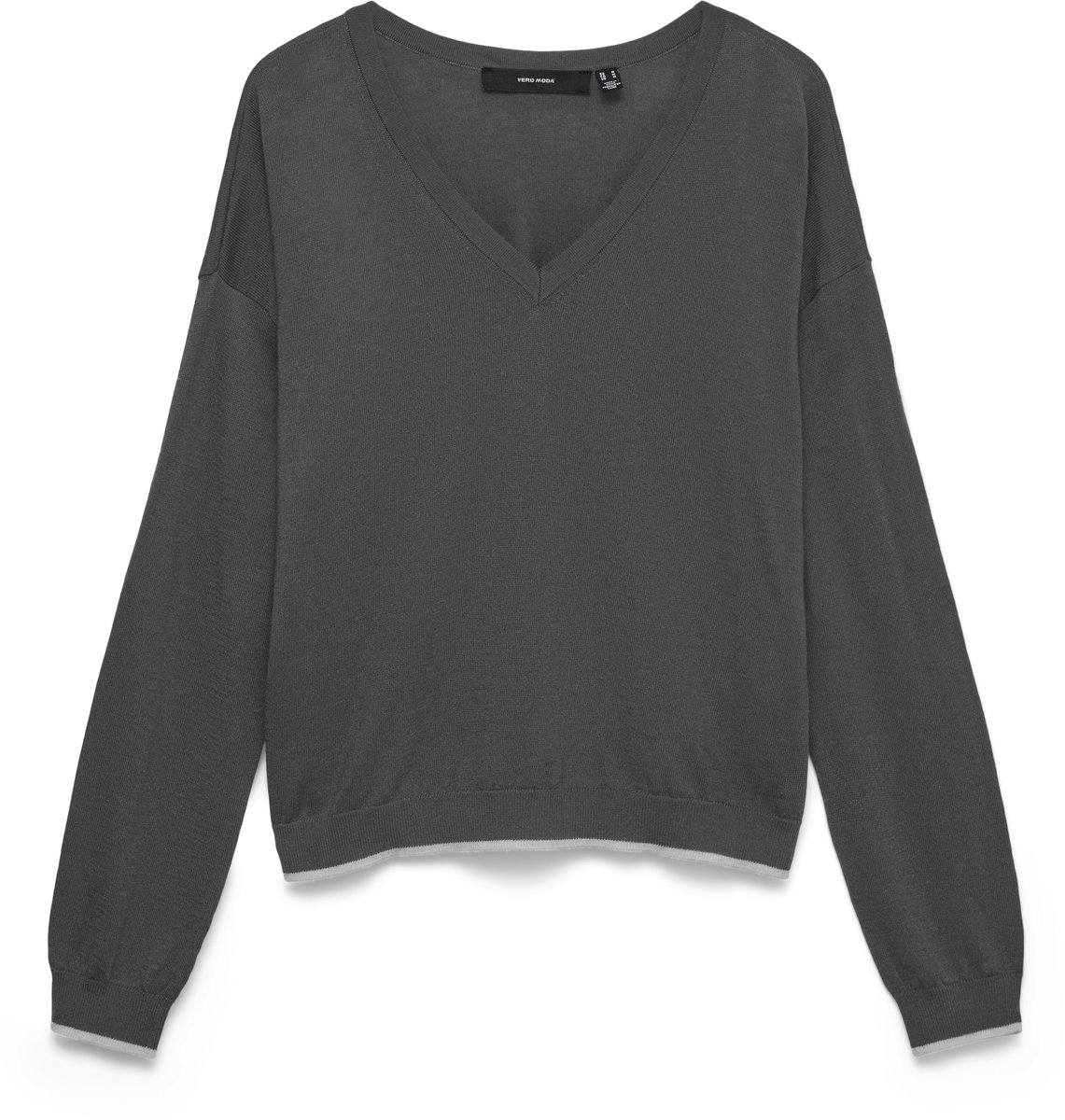 VERO MODA - VMBELLA LS 2 WAY V-NECK PULLOVER NOOS - Dames - Gebreide truien