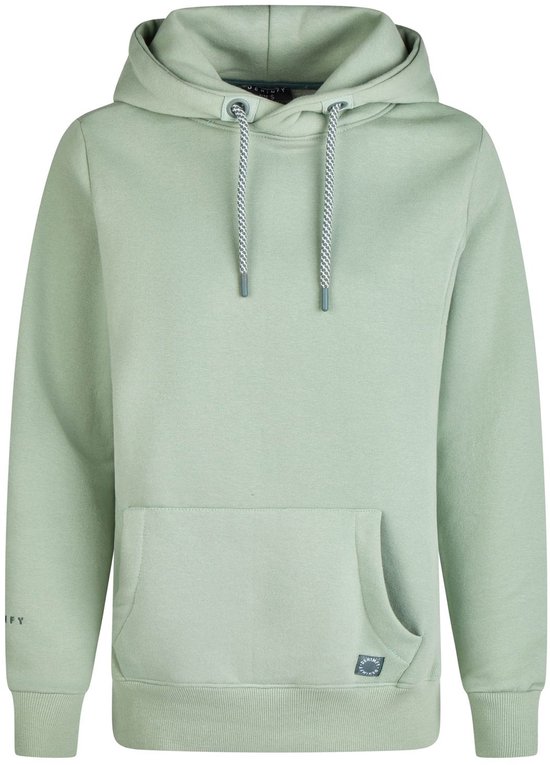 DENIMFY Pull femme DFEmma coupe régulière Vert XL Adultes Sweat à capuche Sweat à capuche