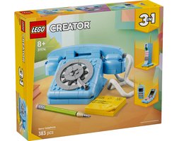 foto van LEGO® Creator 3in1 Retro Telefoon, Vintage Telefoon - 31174