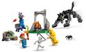 Set de jeu LEGO Fortnite avec une banane, un squelette, un feu de camp et un loup gris.