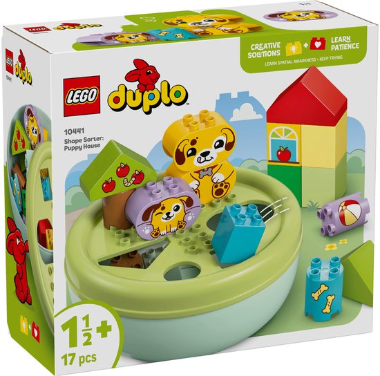 LEGO® DUPLO® Mijn Eerste Vormenstoof: Puppyhuis - 10441