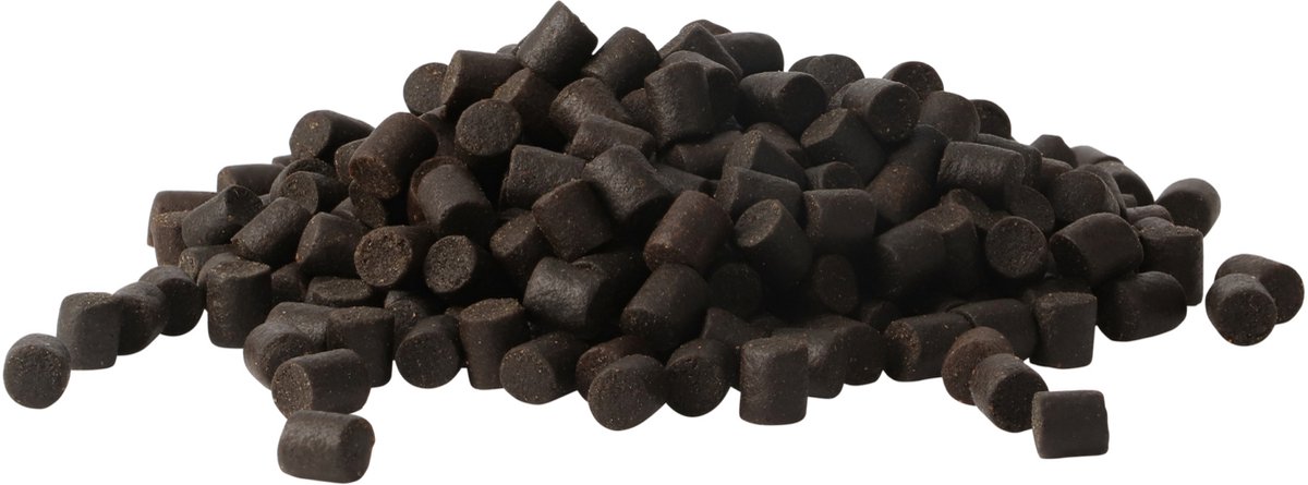 Reniers Fishing Premium Select Black Halibut Pellets 6mm – Zinkende Pellets voor Feeder, Method, Baitband en Vaste Stok - Maat : 5 kilo