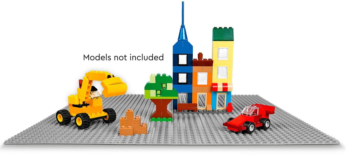 LEGO Classic Grijze bouwplaat 48x48 Bouwbord 11024 — afbeelding 16