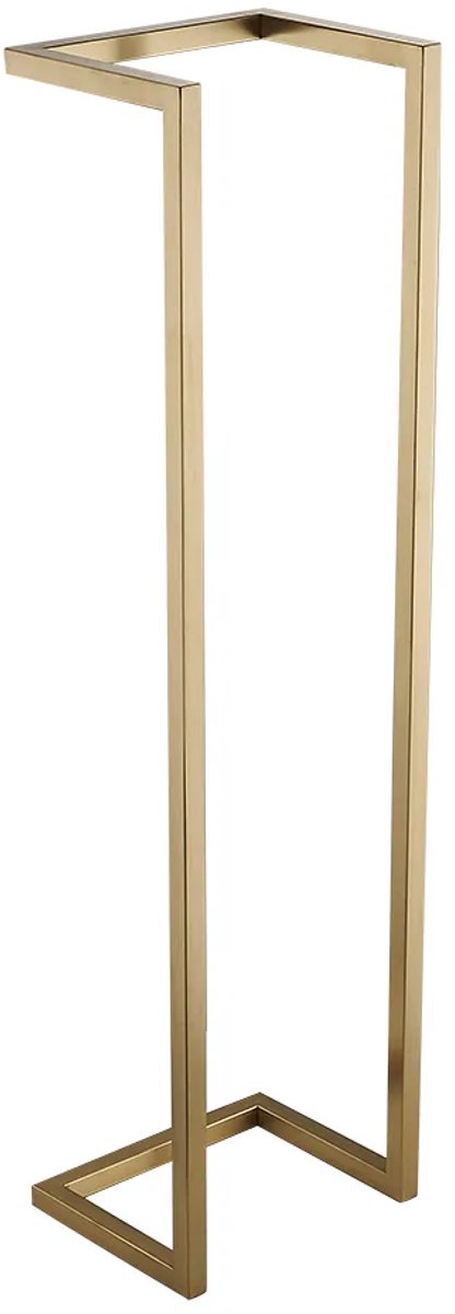 Dual Handdoekrek industrieel 95x25x20cm mat goud