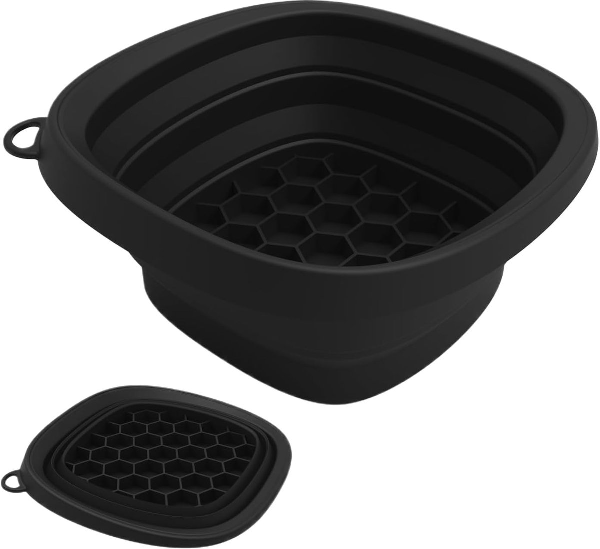 Face Bowl - Camping Wastafel, Siliconen Opvouwbare Facial Roller Wasbak Ingebouwde Kubus Tray Koeling voor Thuis Keuken Spa
