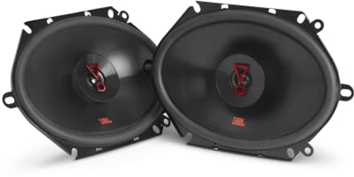 2-Weg Auto Speakerset - 250 Watt Ovale Luidsprekers voor Auto - 15 x 20 cm