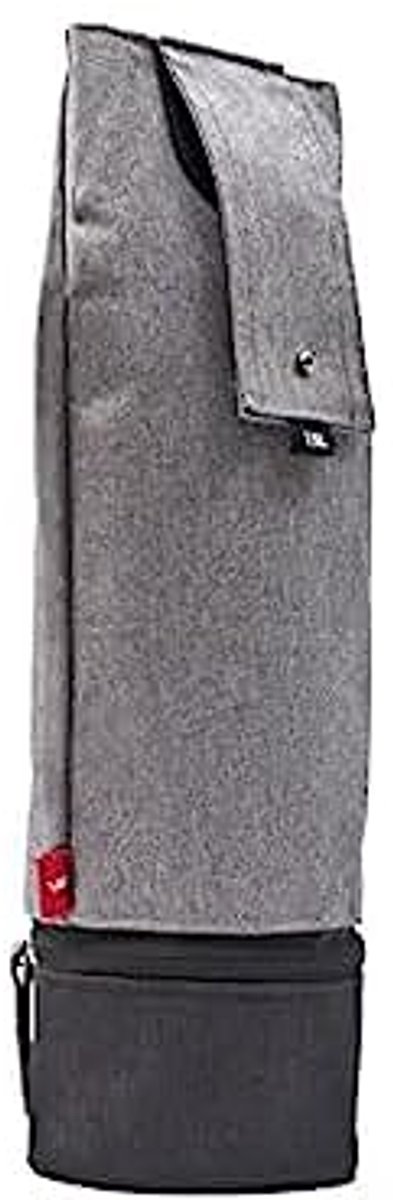 Koeltas Polar 1,5L - Grijs Nylon met Hoge Thermische Prestaties