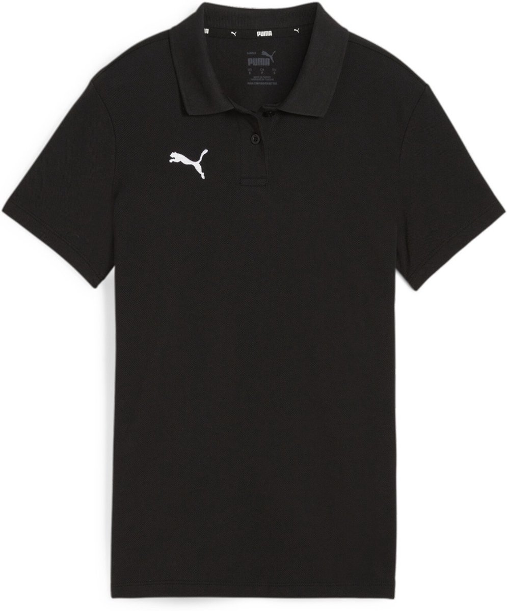 Puma damespoloshirt TeamGoal CasuaLongsleeve Polo Wmn 658607 Puma -Puma -M Zwart