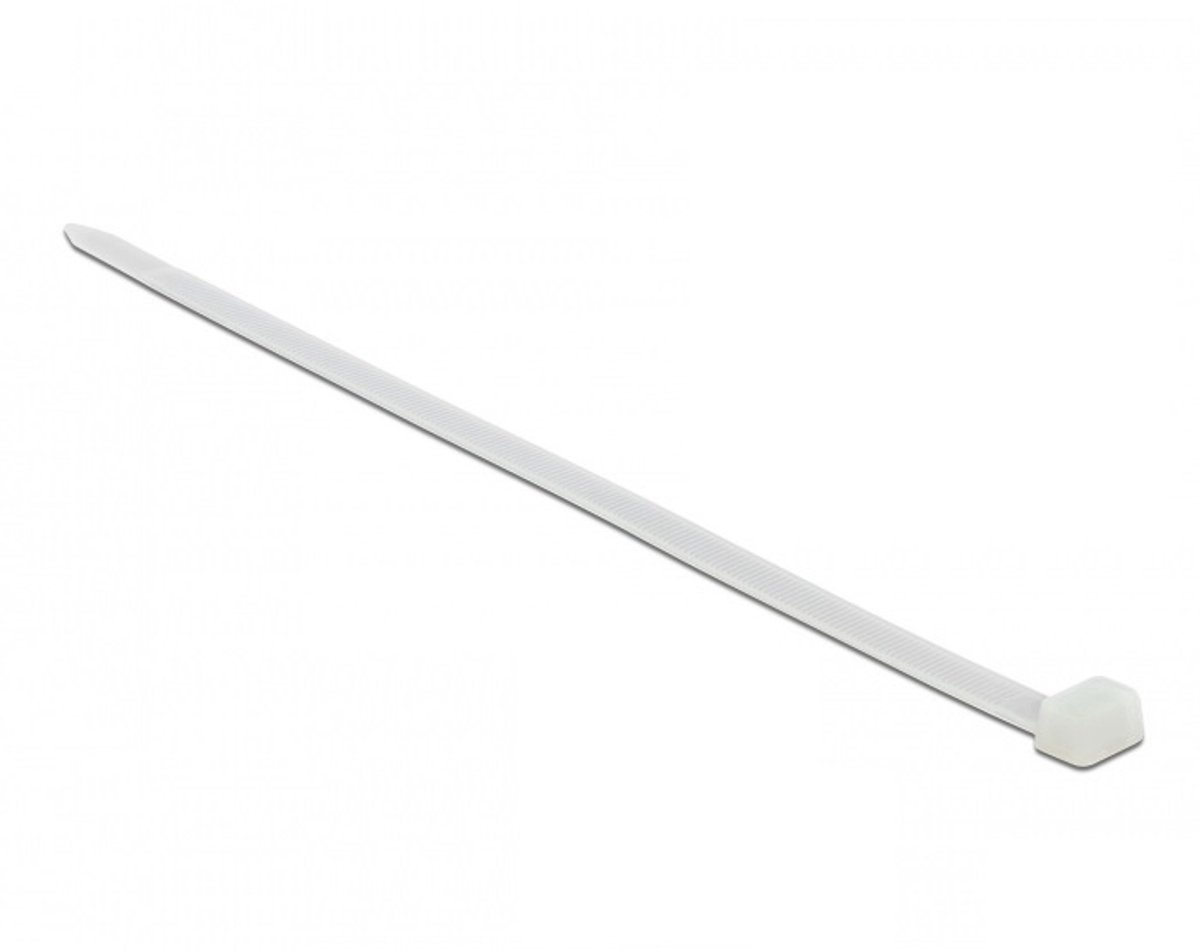 Tie-wraps 750 x 7,5mm / transparant (100 stuks)