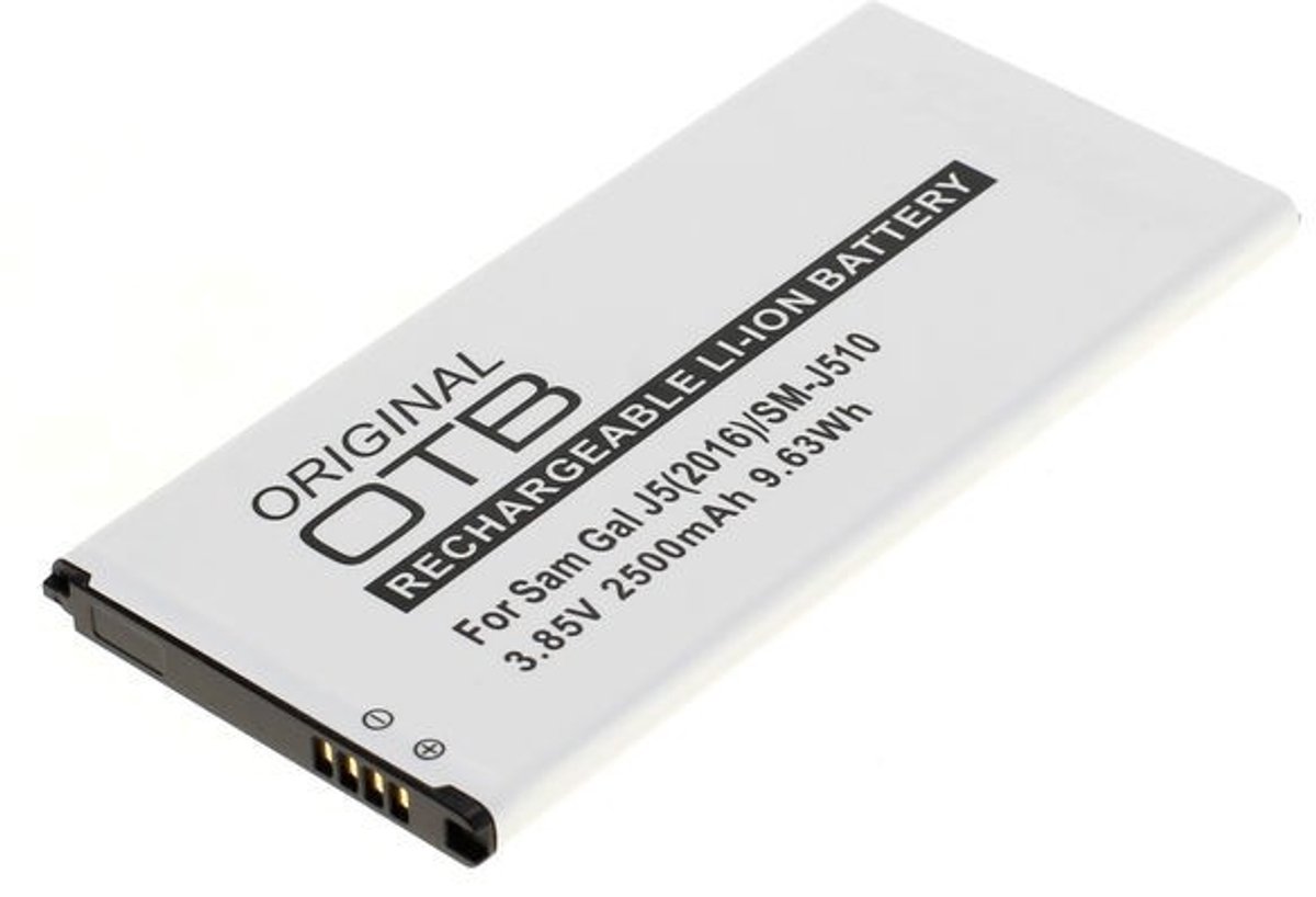 OTB Accu voor Samsung Galaxy J5 (2016) - Let op, Niet geschikt voor de J5 eerste editie of hoger dan 2016
