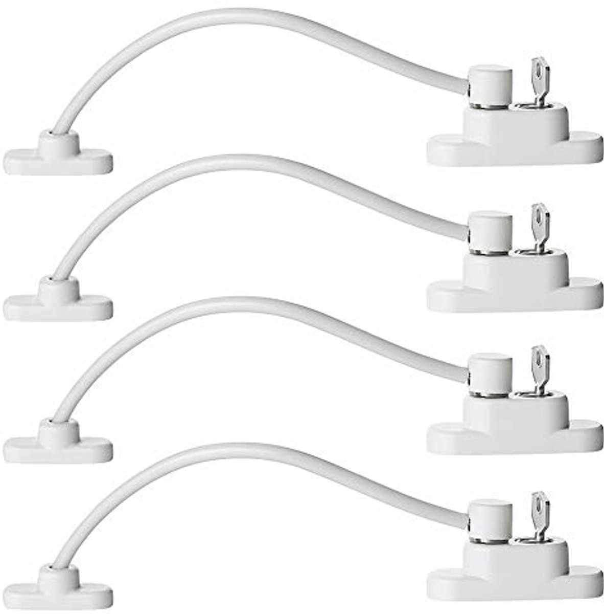 Raam- en Deurbeveiliging voor Kinderen - Veiligheidsrestrictor Set van 4