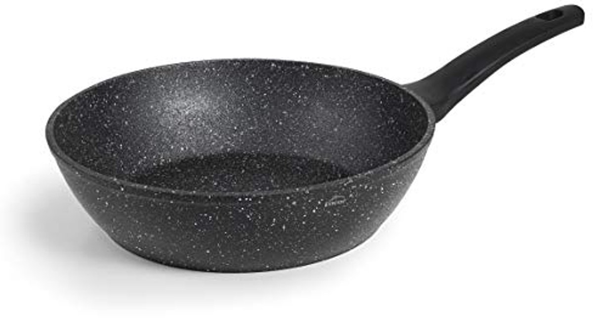 Pan met antiaanbaklaag voor alle warmtebronnen - 28 cm, gesmeed aluminium, PFOA-vrij