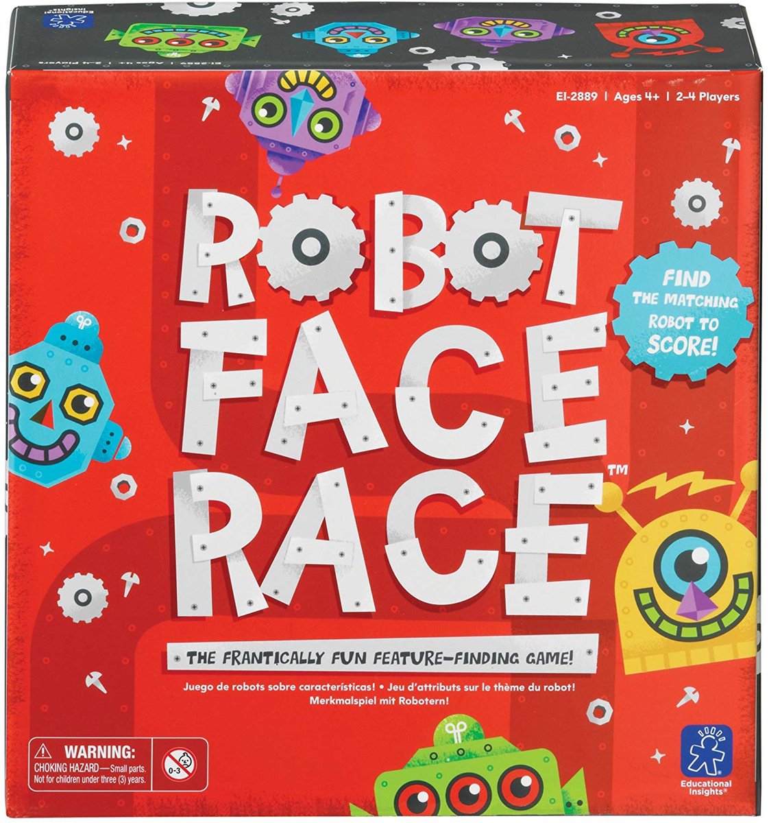 Robot Face Race (programmeer spel)
