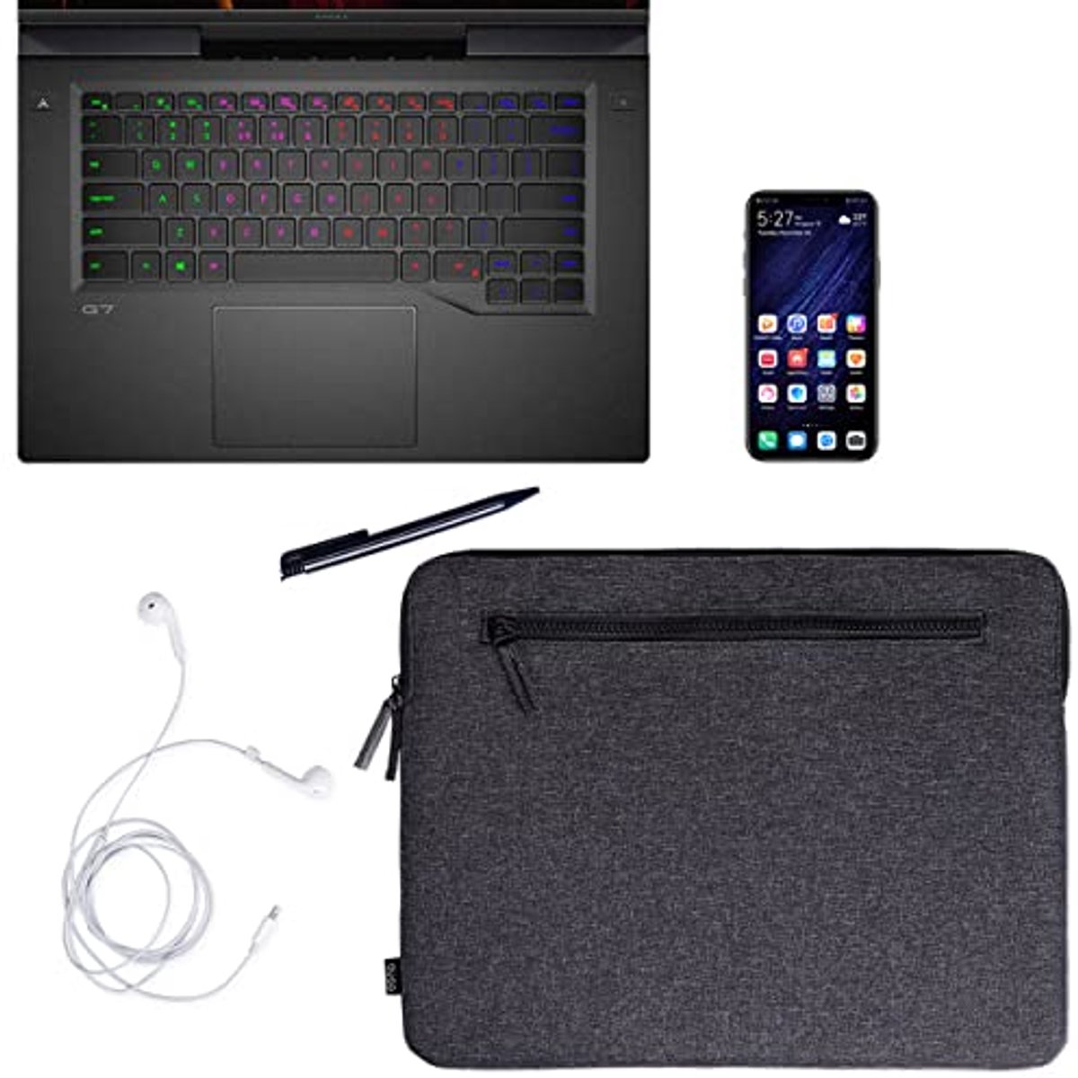 Minimalistische Laptop Sleeve en Draagtas voor 13-15.6 inch Notebook