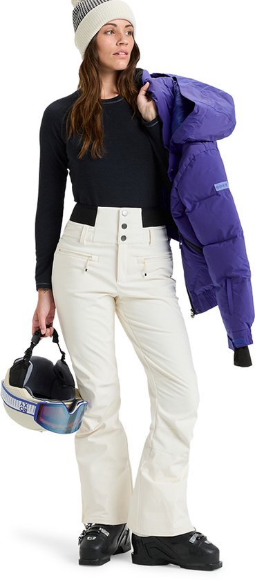 Roxy Rising High Broek Wit L Vrouw | bol