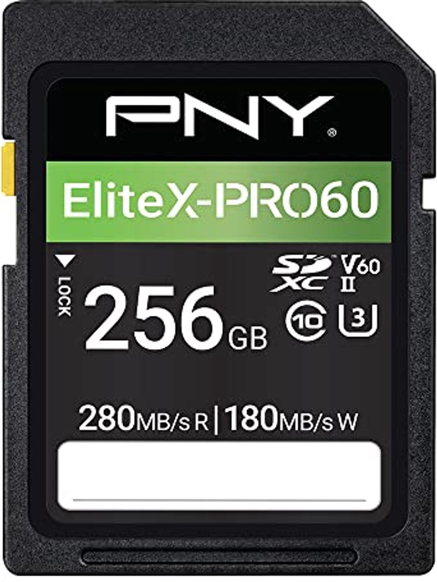 256GB SDXC Flash Geheugenkaart Class 10 U3 V60 UHS-II
