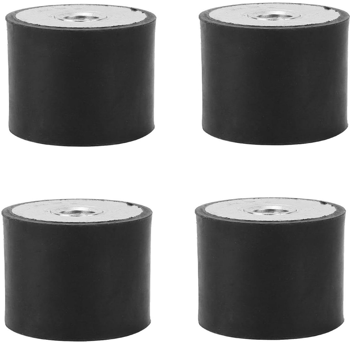Orivio - Set van 4 rubberen isolator bevestigingen voor demping van trillingen