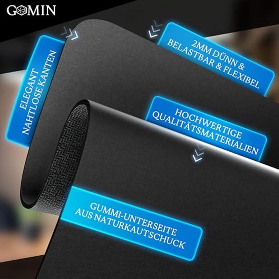 Gaming Muismat 28 x 20 cm - Antislip, Naadloze Randen voor Snelle en Nauwkeurige Bewegingen — afbeelding 2