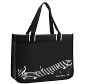 CAHAYA Gig Bag, gitaartas, gitaarhoes, 6 voorzakken, waterdicht, met muziekstandaard, 8 mm, gevoerd, voor 40 41 inch