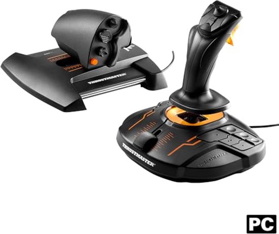 Vliegtuigbedieningssysteem met joystick en throttle voor PC - Ultieme precisie en controle — afbeelding 2