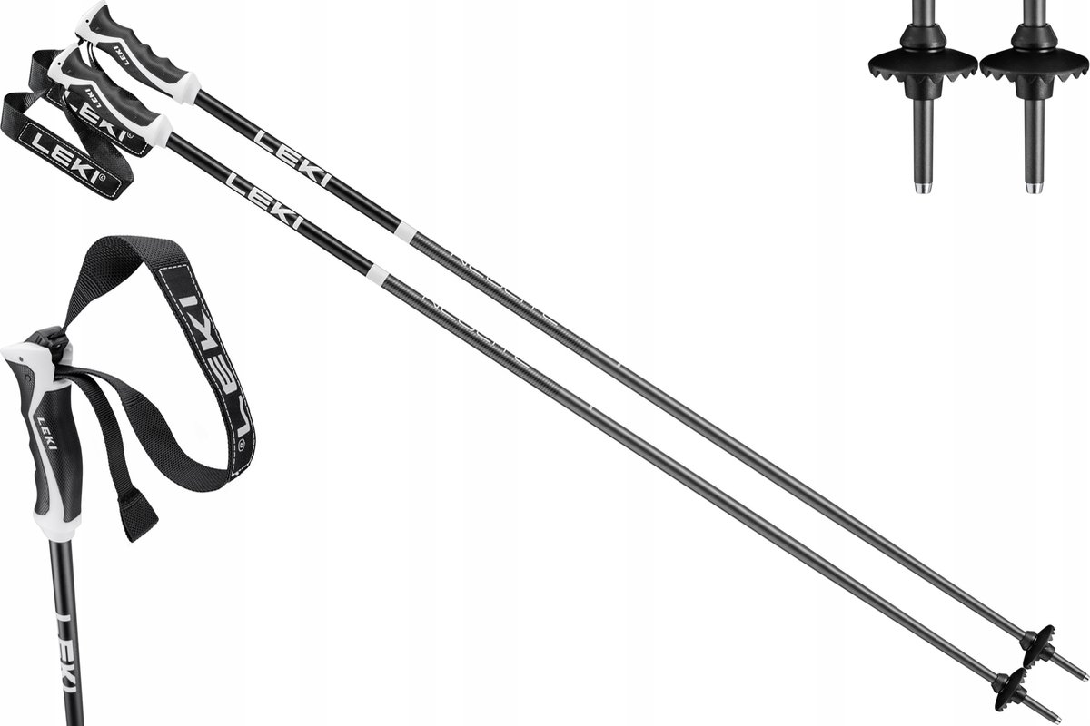 LEKI Neolite Ski Skistokken 115cm - Lichtgewicht & Stabiel