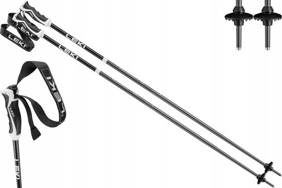 Bâtons de ski de ski LEKI Neolite 115 cm - Légers et stables