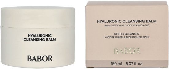 Babor Hyaluronic Cleansing Balm pot en doos.