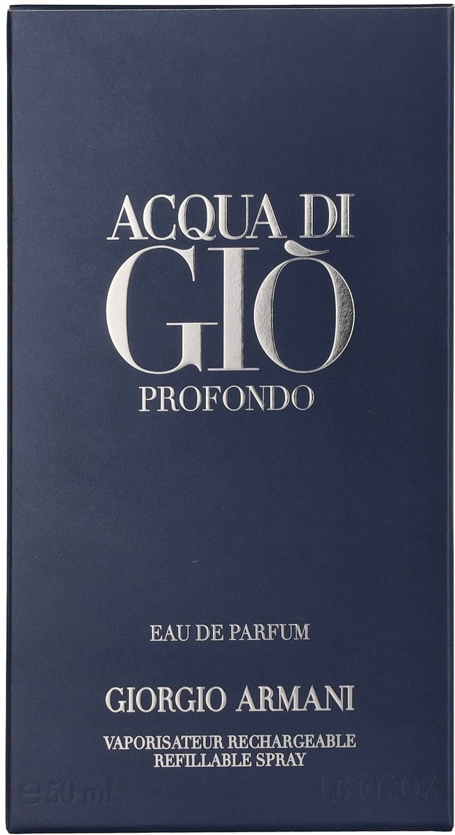 Giorgio Armani Acqua Di Giò Profondo 50 ml Eau de Parfum Spray – foto 3