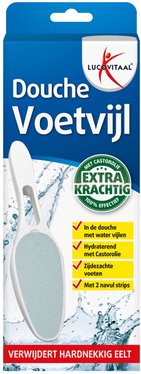 Lucovitaal Douche Voetvijl - 3 x - Voordeelverpakking