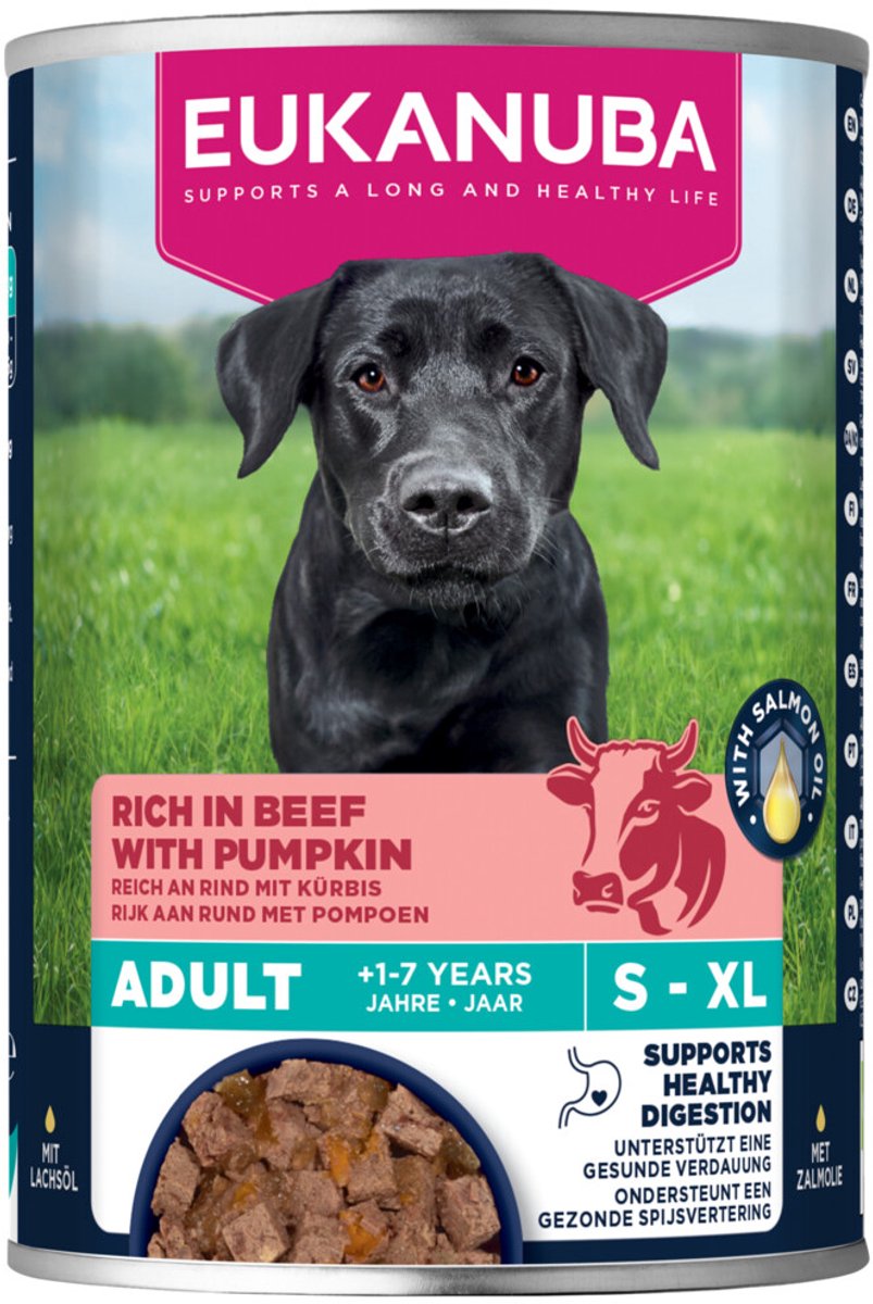 Eukanuba Life Care Dog Hondenvoer Nat Adult Beef & Pumpkin 400 gr