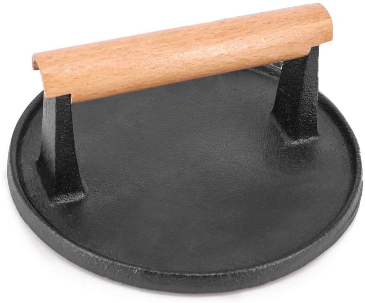 ApexArte® Burger Smasher - Grill Press - Gietijzeren Bakplaat