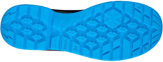 UVEX Sicherheitssandalen trend S1 69369 blau schwarz Weite 12 Größe 42 6936942 UVEX Sicherheitssandalen trend S1 69369 blau schwarz Weite 12 Größe 42 6936942
