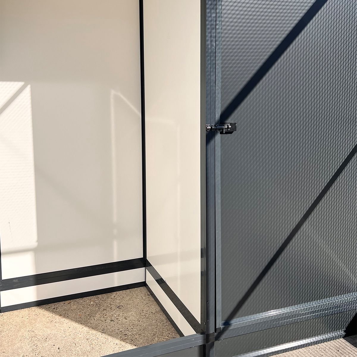 Glorenza Aluminium Alfred - 224x190x202 met sluis