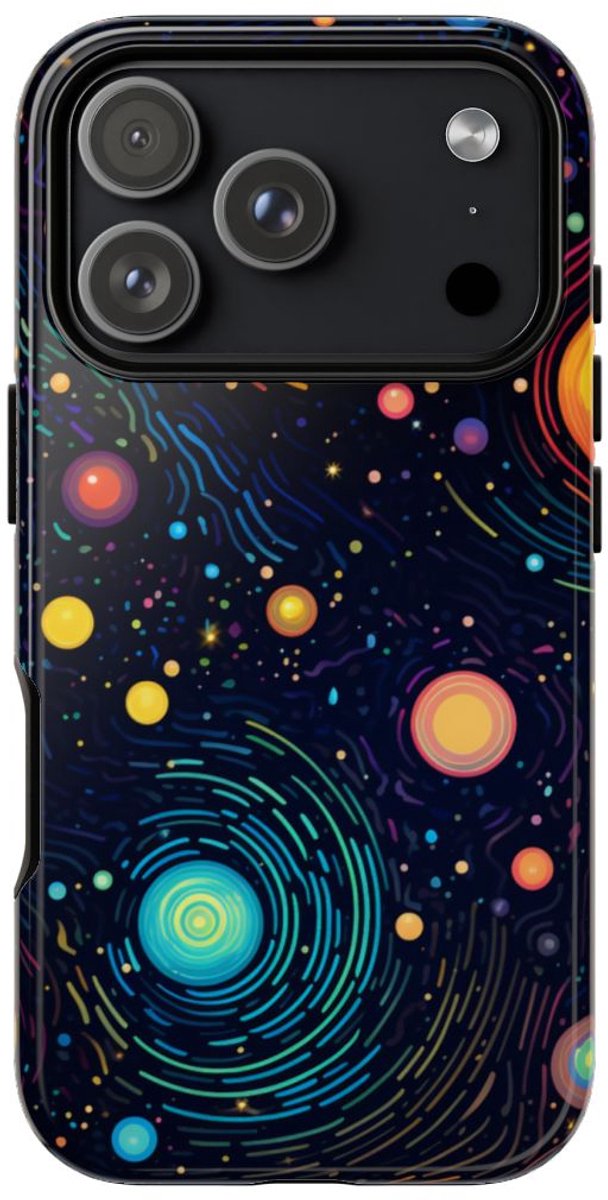 Kleurrijke Kosmische Sterrenbeelden – Telefoonhoesje Geschikt voor iPhone 17 Pro