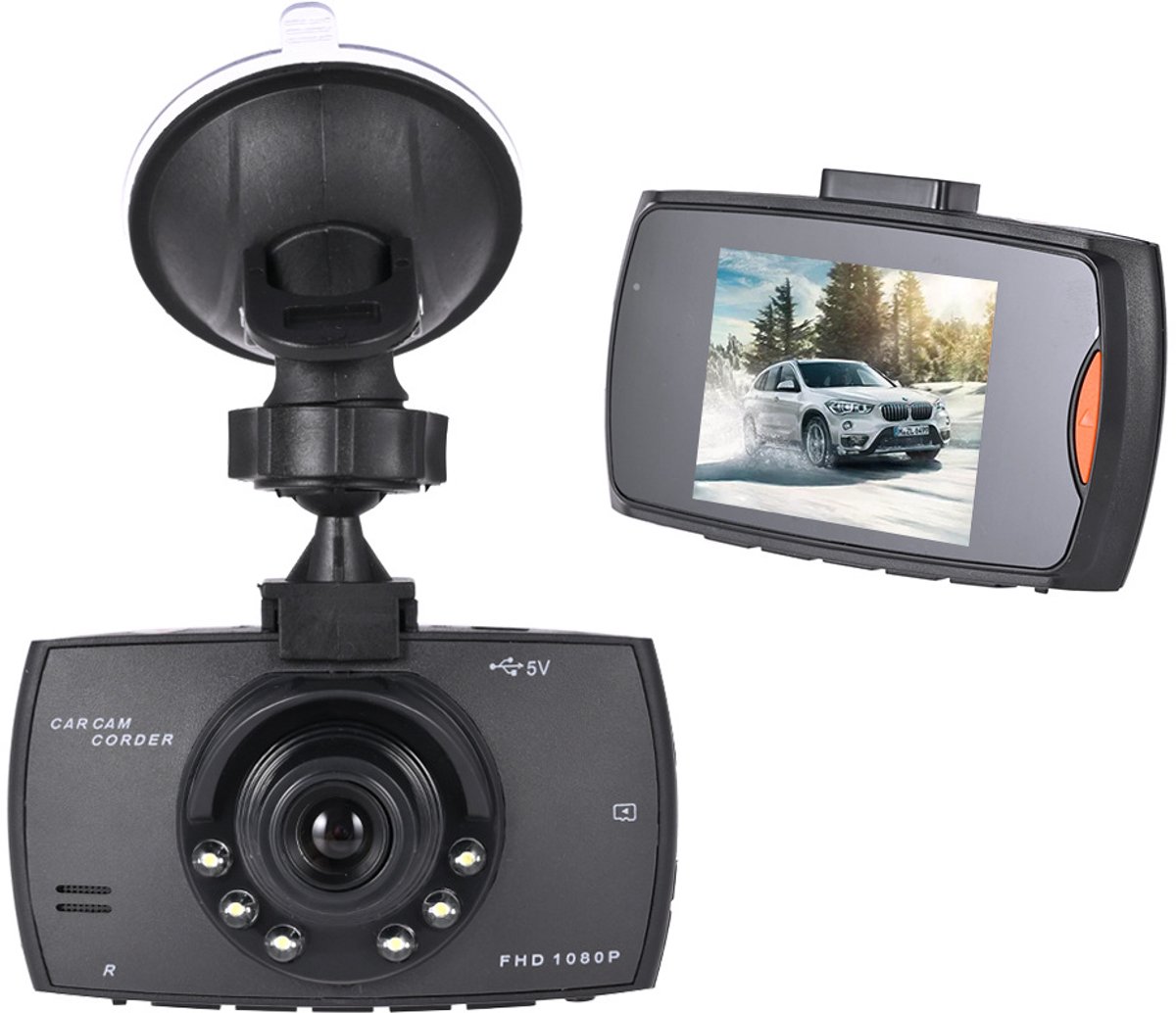 1080P auto-rijrecorder, rijcamera, nachtzicht, ringopname, 24 uur parkeermodus
