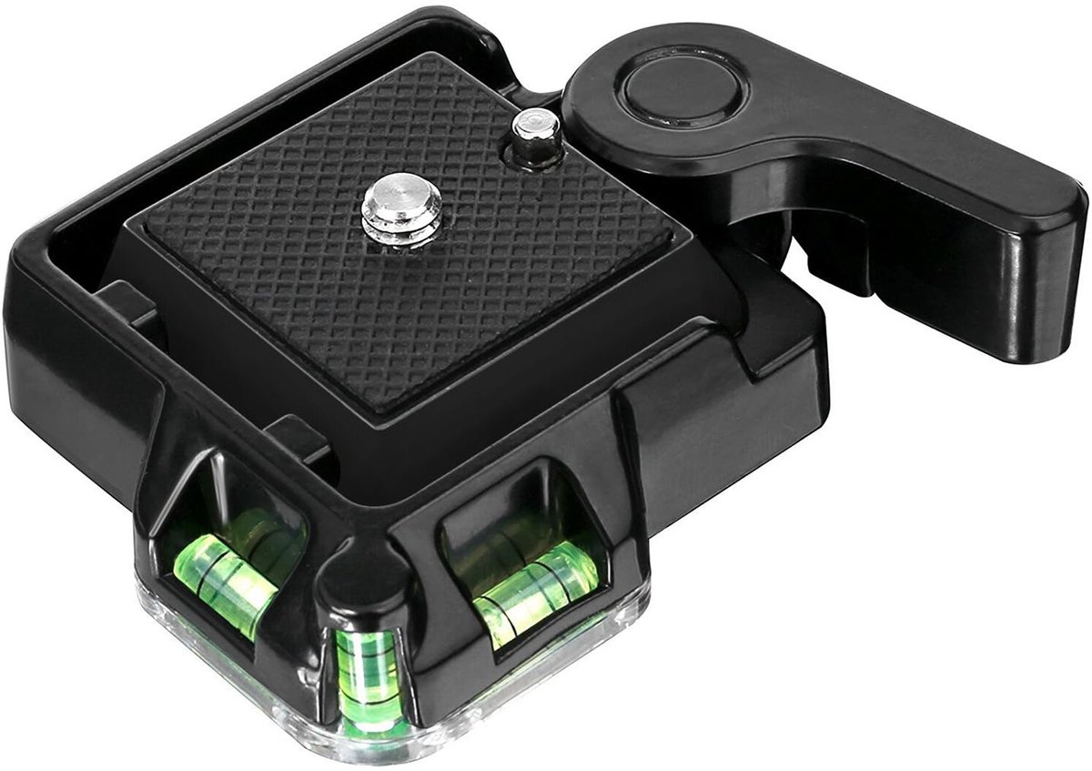 Geschikt voor QR-40 Waterpas Snelkoppelingsplaat Geschikt voor DSLR Camera Statief Kogelkop Monopod